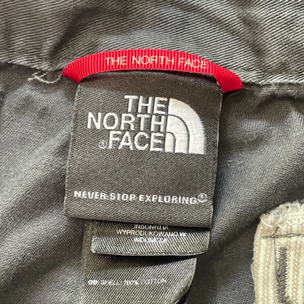The North Face‎ Mens Shorts Tekware Cotton Flat Front 36 Black Gorpcore Hiking